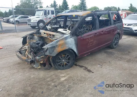 2019 Dodge Grand Caravan Sxt из США, поврежденный, VIN 2C4RDGCG8KR540914